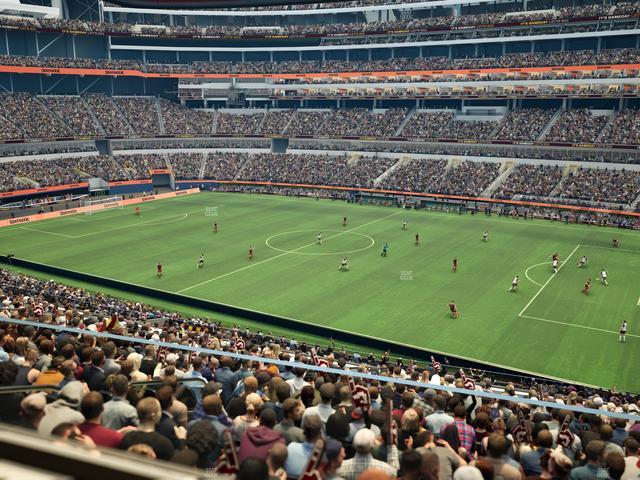 SoFi Stadium - Section Club 250 Wc Seat View