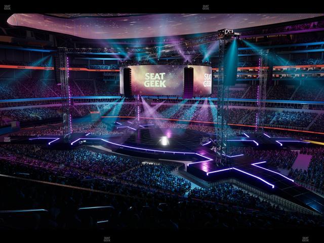 SoFi Stadium - Section Club 250 Wc Seat View