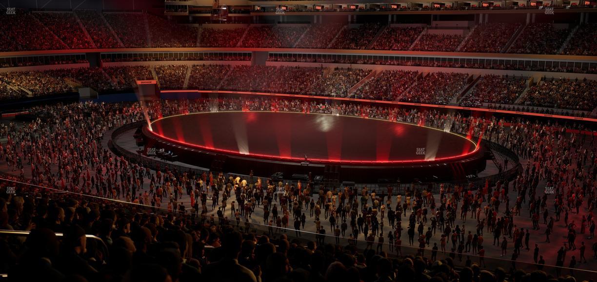 SoFi Stadium - Section Club 250 Seat View