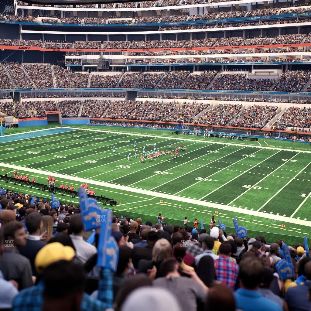 SoFi Stadium - Section Club 250 Seat View