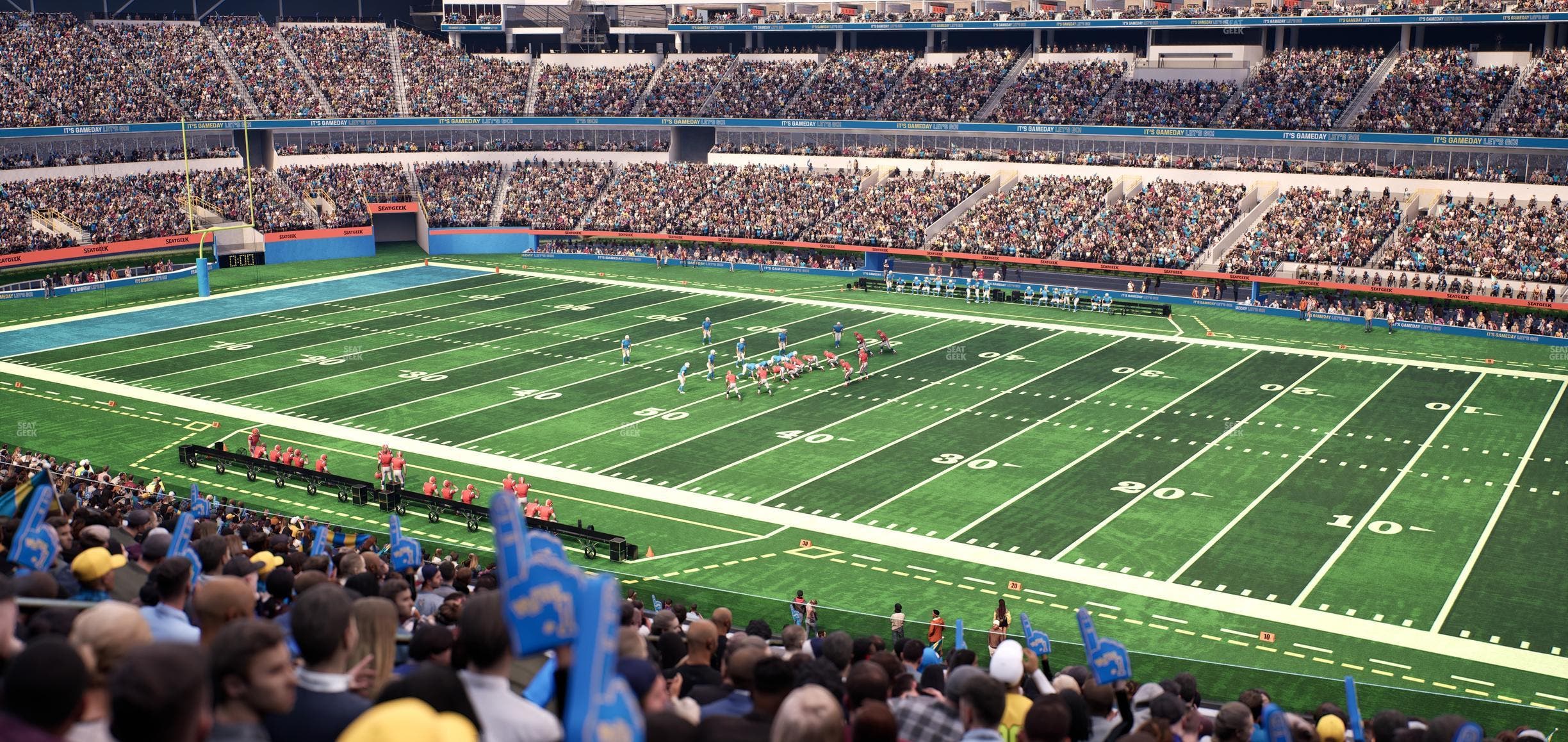 SoFi Stadium - Section Club 250 Seat View