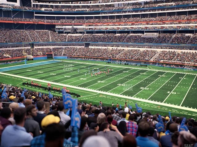 SoFi Stadium - Section Club 250 Seat View