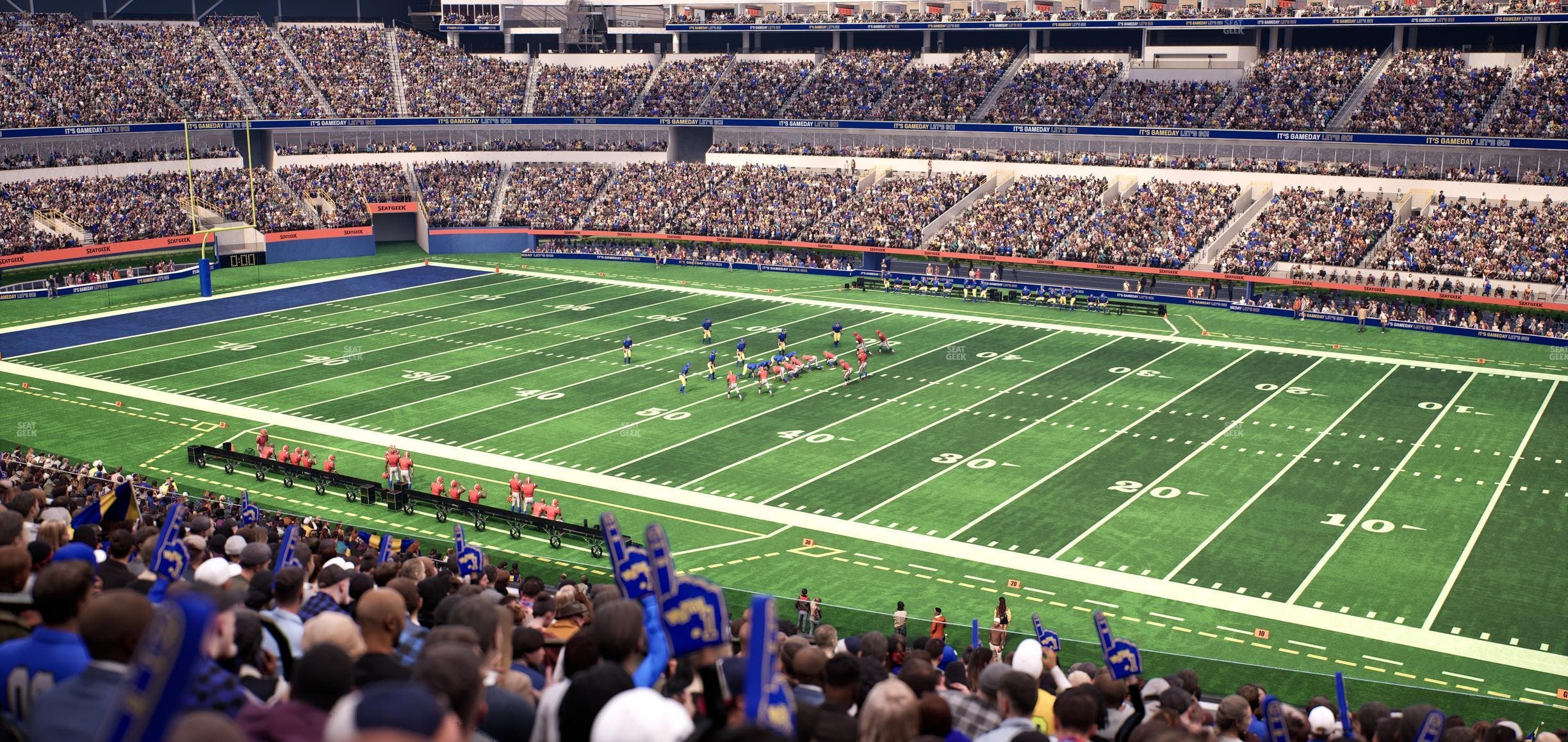 SoFi Stadium - Section Club 250 Seat View