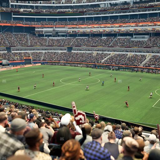 SoFi Stadium - Section Club 250 Seat View