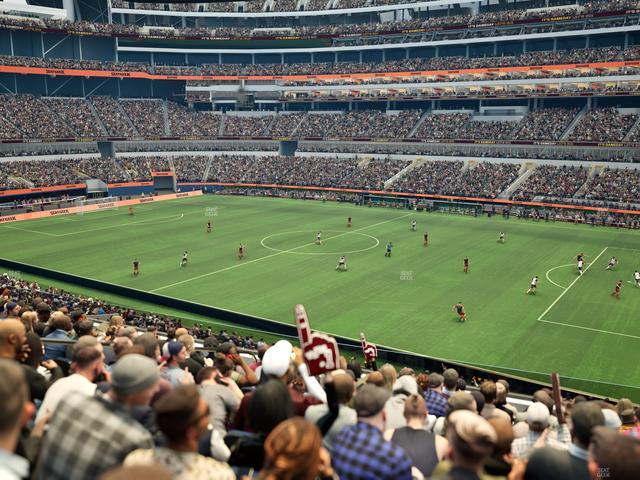 SoFi Stadium - Section Club 250 Seat View