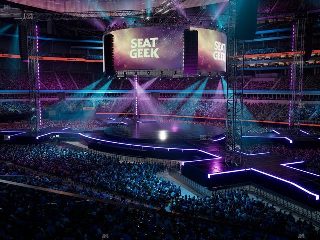 SoFi Stadium - Section Club 250 Seat View