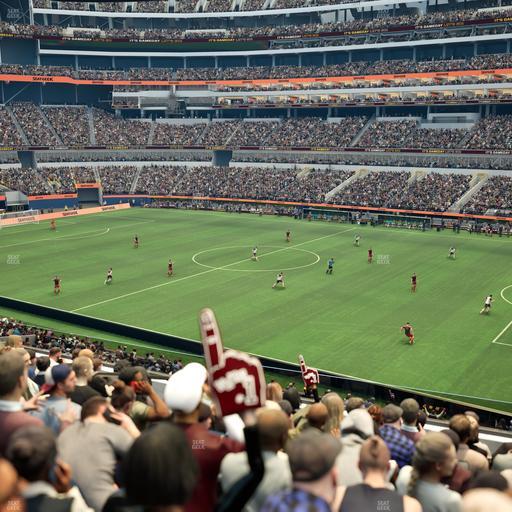 SoFi Stadium - Section Club 250 Seat View