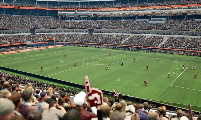 SoFi Stadium - Section Club 250 Seat View