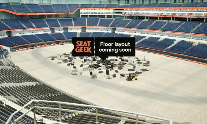 SoFi Stadium - Section Corona Beach House Seat View