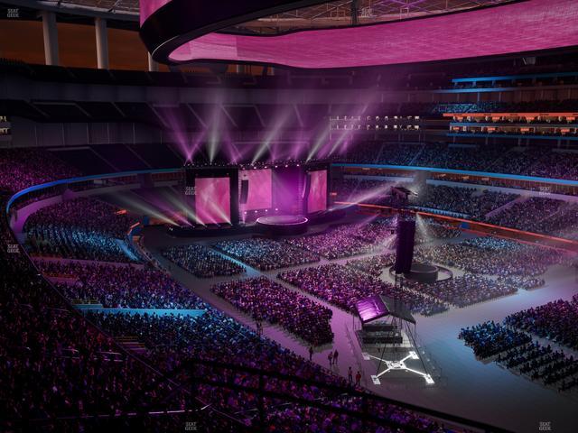 SoFi Stadium - Section Corona Beach House Seat View SoFi Stadium - Section Corona Beach House Seat View