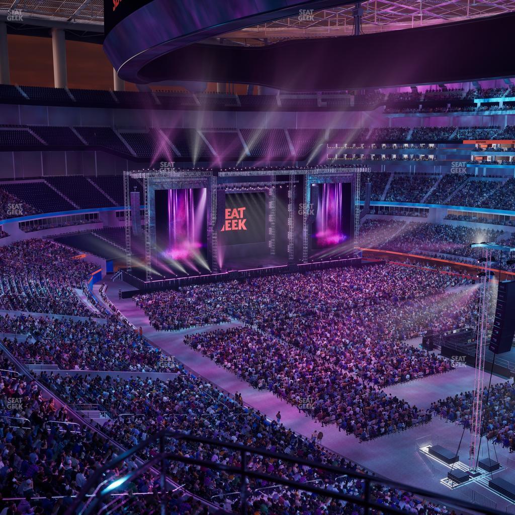 SoFi Stadium - Section Corona Beach House Seat View