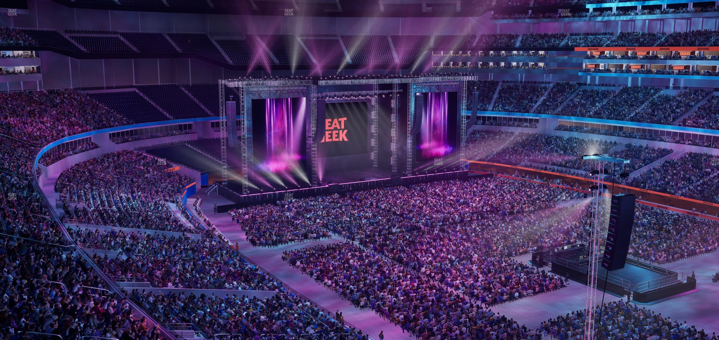 SoFi Stadium - Section Corona Beach House Seat View