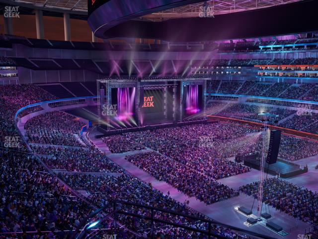 SoFi Stadium - Section Corona Beach House Seat View SoFi Stadium - Section Corona Beach House Seat View