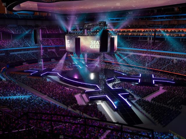 SoFi Stadium - Section Corona Beach House Seat View