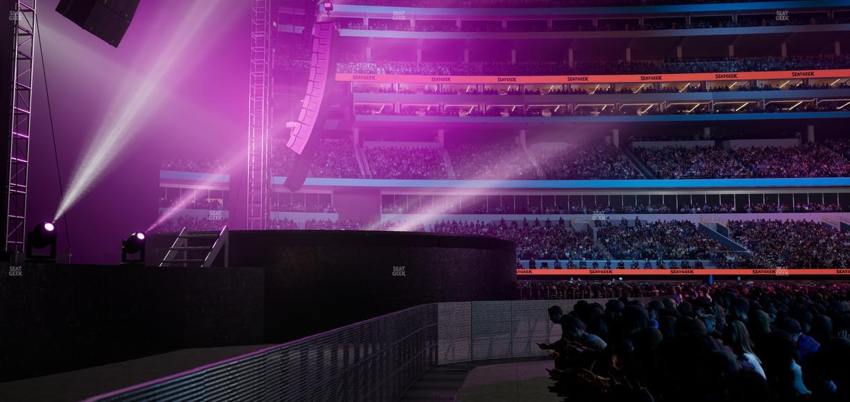 SoFi Stadium - Section Floor A 1 Seat View