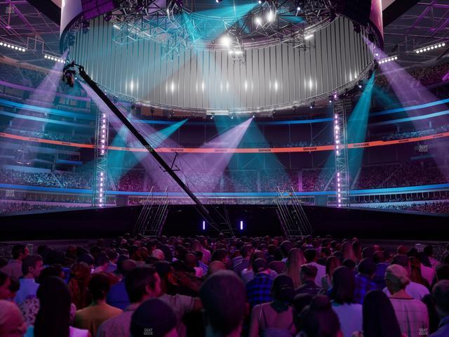 SoFi Stadium - Section Floor A 1 Seat View