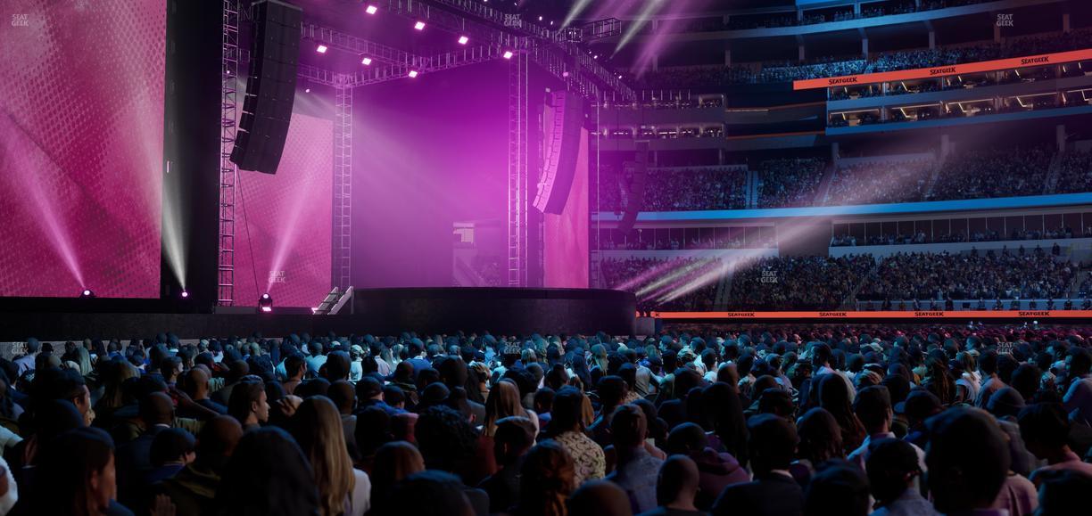 SoFi Stadium - Section Floor A 1 Seat View