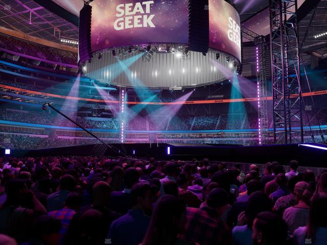 SoFi Stadium - Section Floor A 2 Seat View