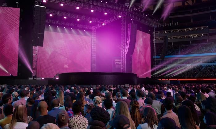 SoFi Stadium - Section Floor A 2 Seat View