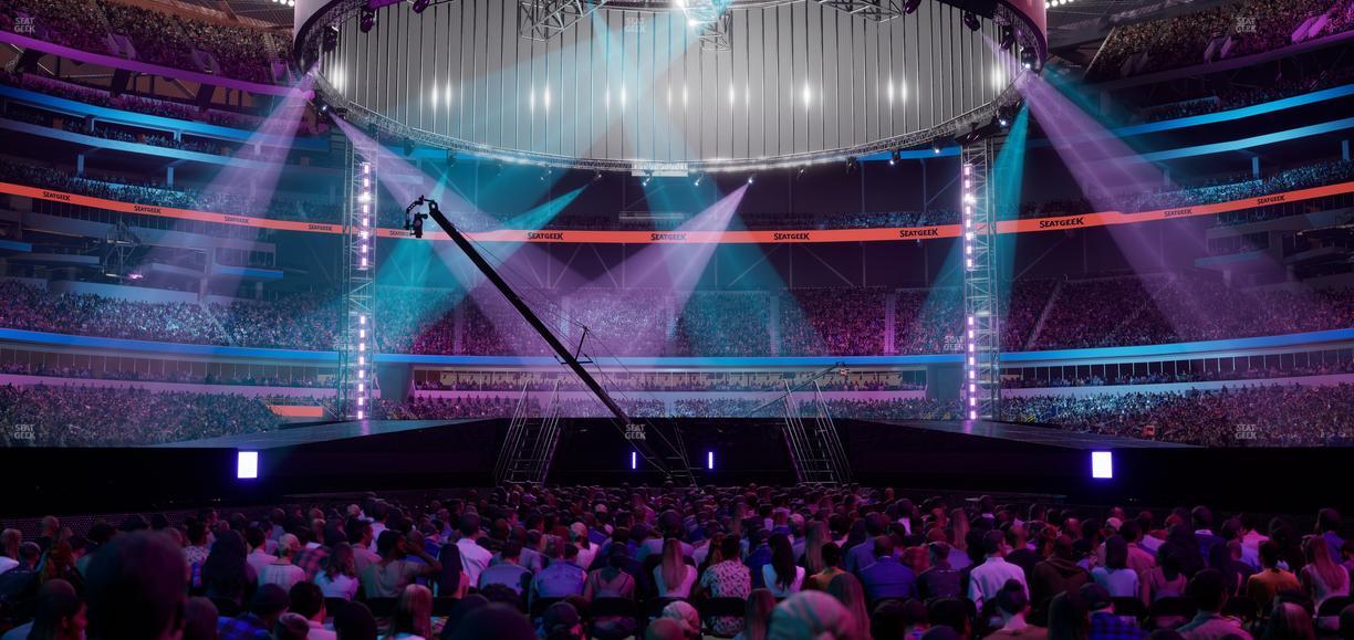 SoFi Stadium - Section Floor A 3 Ada Seat View