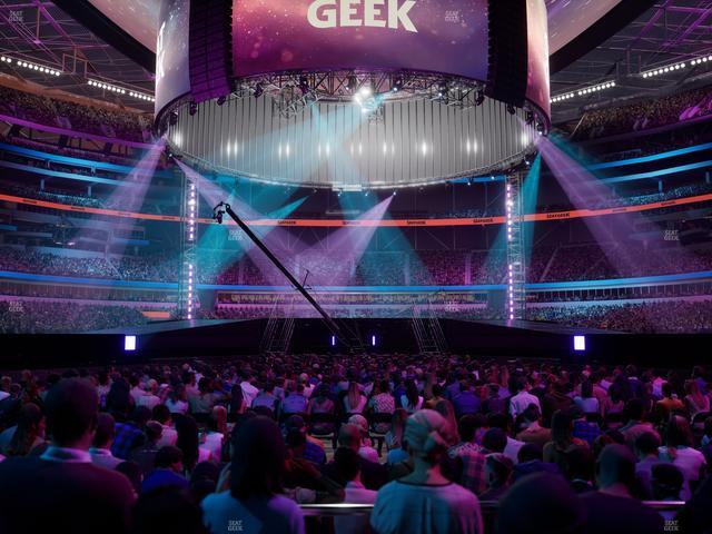 SoFi Stadium - Section Floor A 3 Ada Seat View