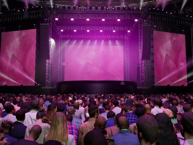 SoFi Stadium - Section Floor A 3 Seat View SoFi Stadium - Section Floor A 3 Seat View