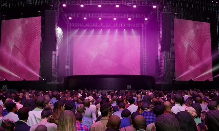 SoFi Stadium - Section Floor A 3 Seat View