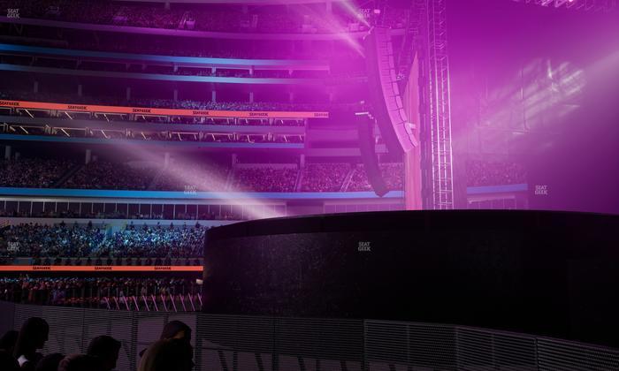 SoFi Stadium - Section Floor A 4 Seat View