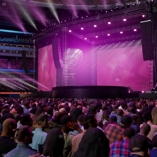 SoFi Stadium - Section Floor A 4 Seat View