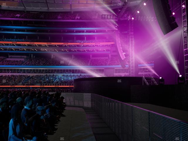 SoFi Stadium - Section Floor A 5 Seat View