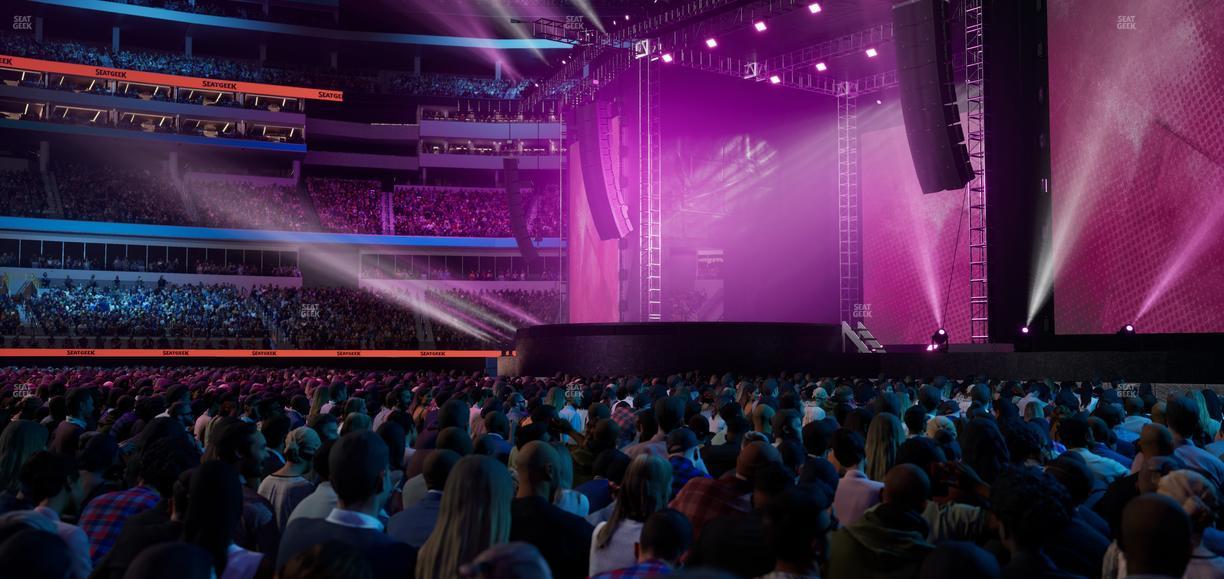 SoFi Stadium - Section Floor A 5 Seat View