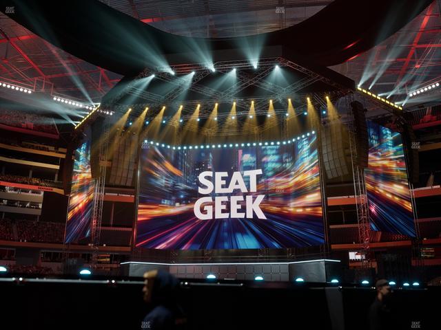 SoFi Stadium - Section Floor A 6 Seat View