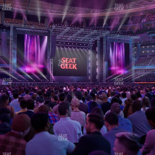 SoFi Stadium - Section Floor B 1 Seat View