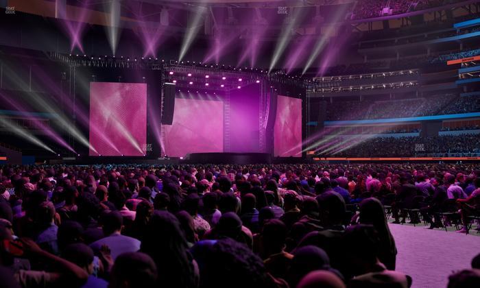 SoFi Stadium - Section Floor B 1 Seat View