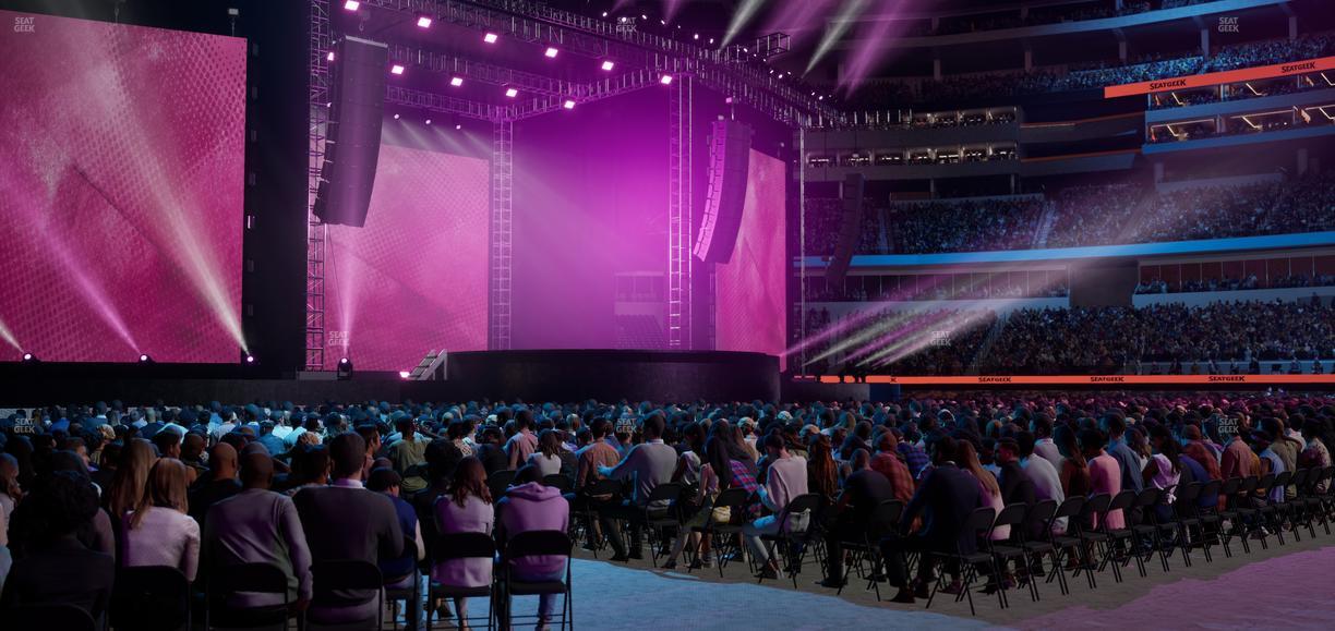 SoFi Stadium - Section Floor B 1 Seat View