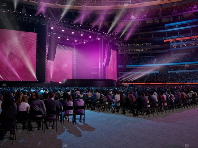 SoFi Stadium - Section Floor B 1 Seat View