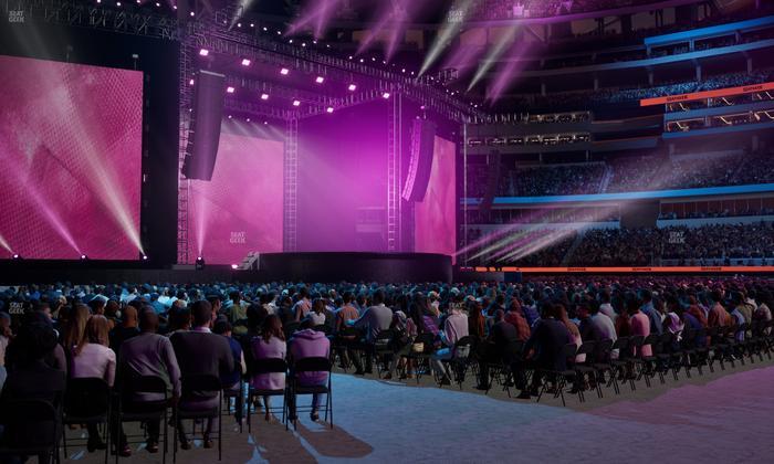 SoFi Stadium - Section Floor B 1 Seat View
