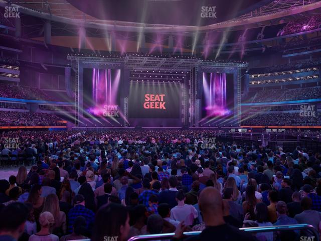 SoFi Stadium - Section Floor B 2 Seat View SoFi Stadium - Section Floor B 2 Seat View