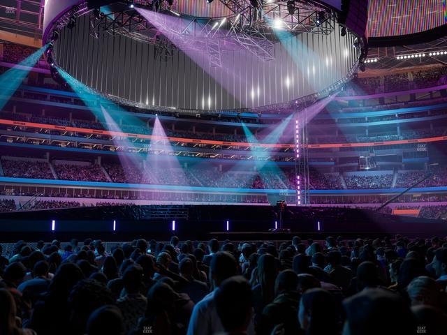 SoFi Stadium - Section Floor B 2 Seat View