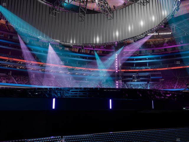 SoFi Stadium - Section Floor B 2 Seat View