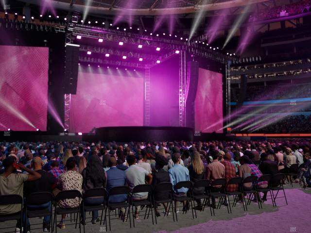 SoFi Stadium - Section Floor B 2 Seat View