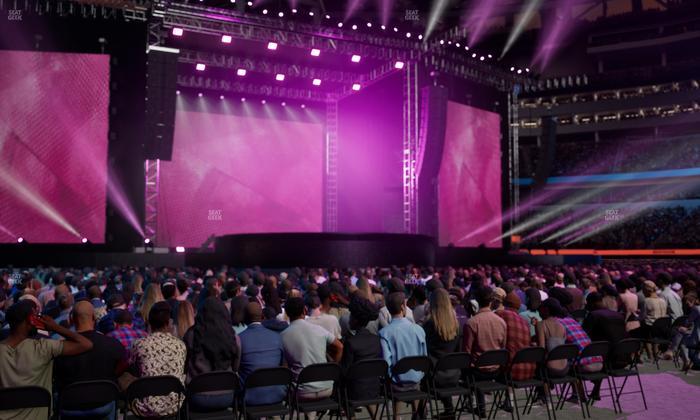SoFi Stadium - Section Floor B 2 Seat View