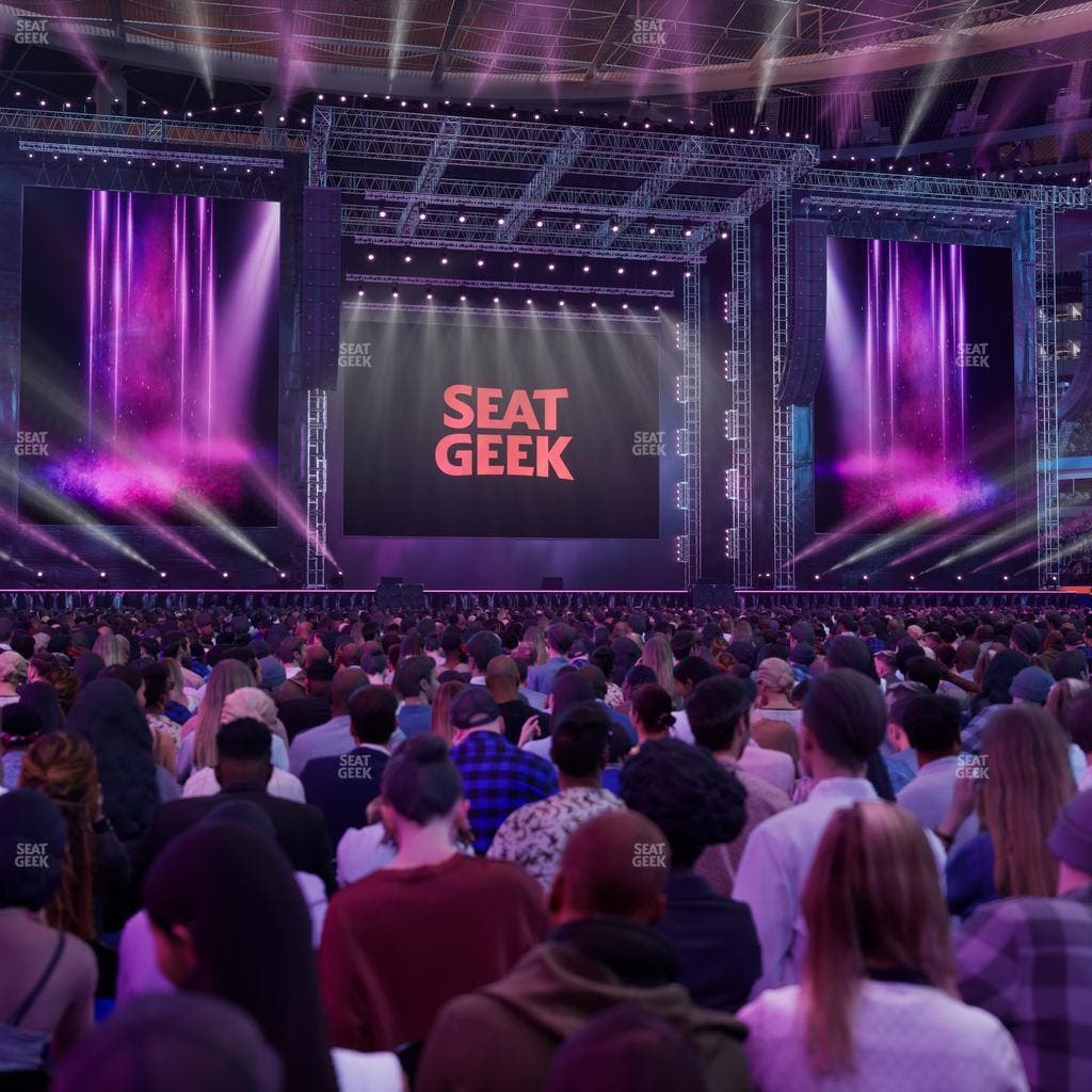 SoFi Stadium - Section Floor B 2 Seat View