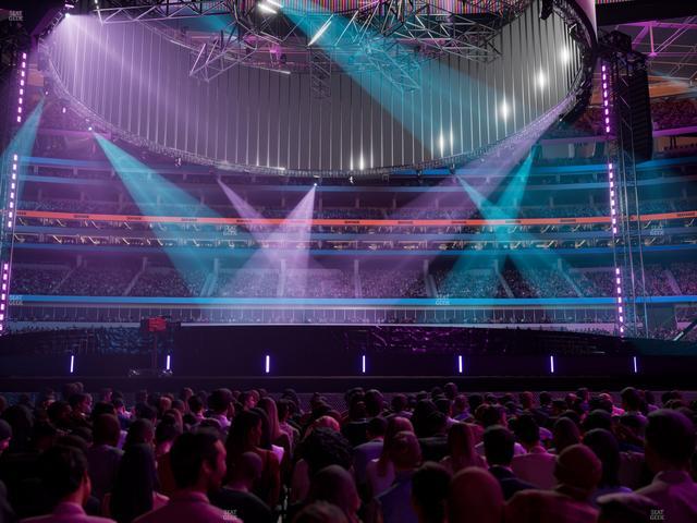 SoFi Stadium - Section Floor B 3 Seat View