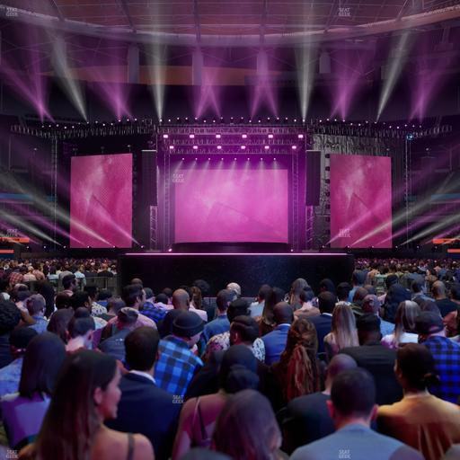 SoFi Stadium - Section Floor B 3 Seat View