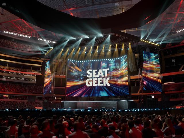 SoFi Stadium - Section Floor B 3 Seat View