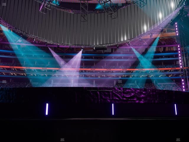SoFi Stadium - Section Floor B 3 Seat View