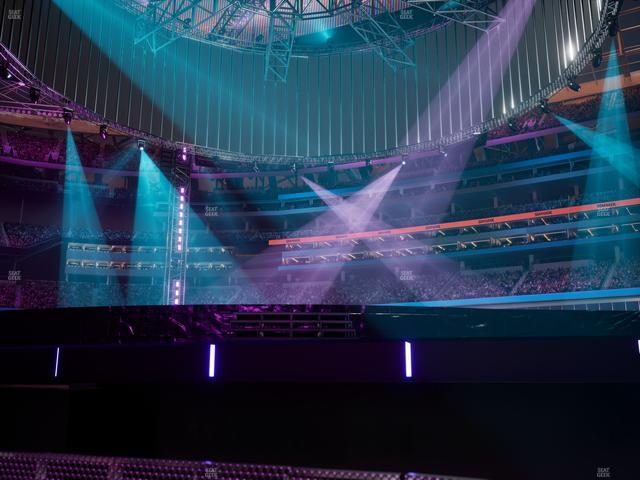 SoFi Stadium - Section Floor B 4 Seat View