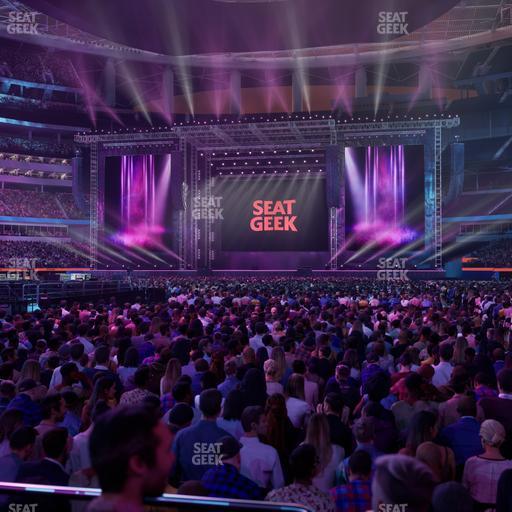 SoFi Stadium - Section Floor B 4 Seat View