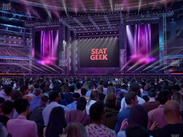 SoFi Stadium - Section Floor B 4 Seat View